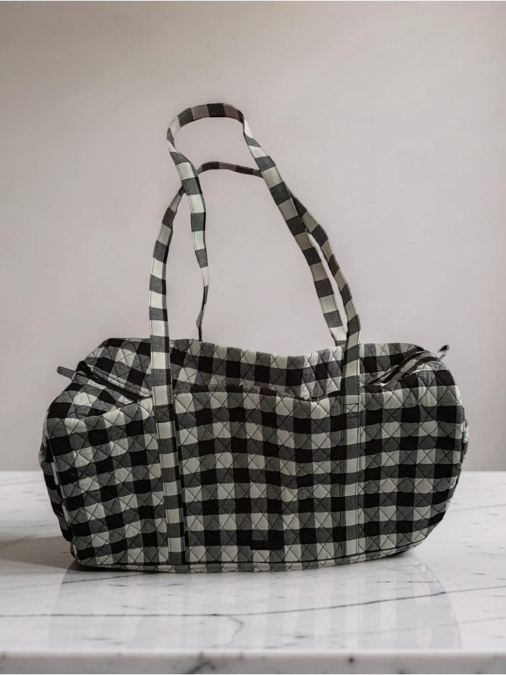 Vera Bradley Black and White Travel Bag
